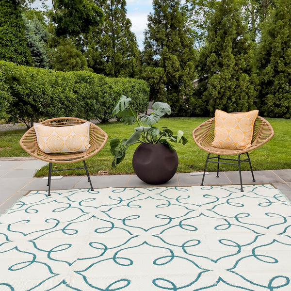 Gaia Sphere Metal Planter - Handmade & Lightweight, Outdoor with Drainage