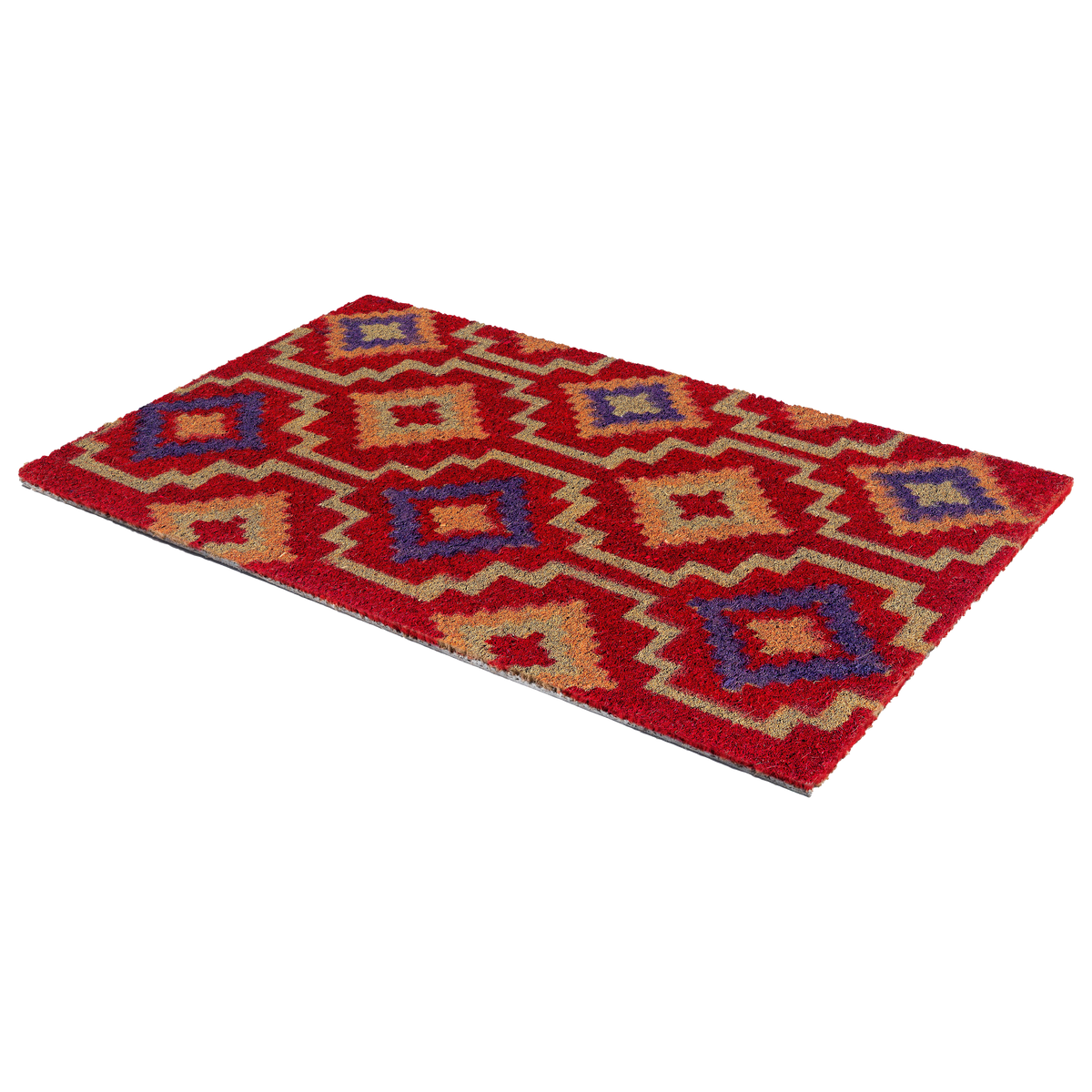 Lhasa Kilim Red Doormat, product view angle 7