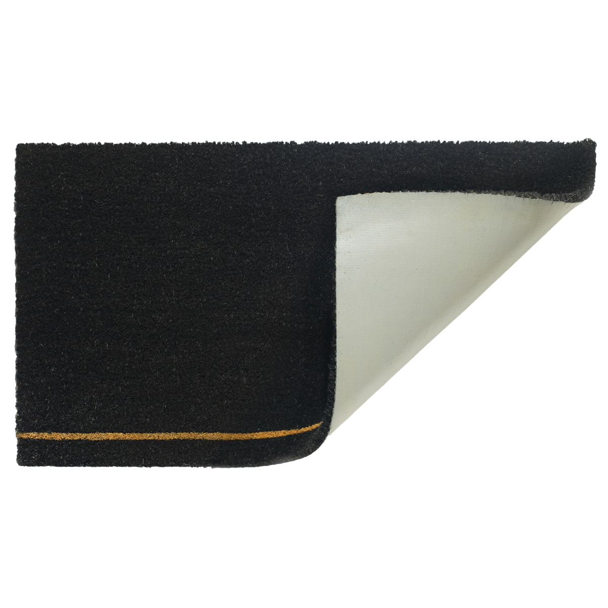 Home View Black Doormat, product view angle 5