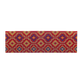 Lhasa Kilim Red Doormat, flat product shot, Lhasa Kilim Red tones