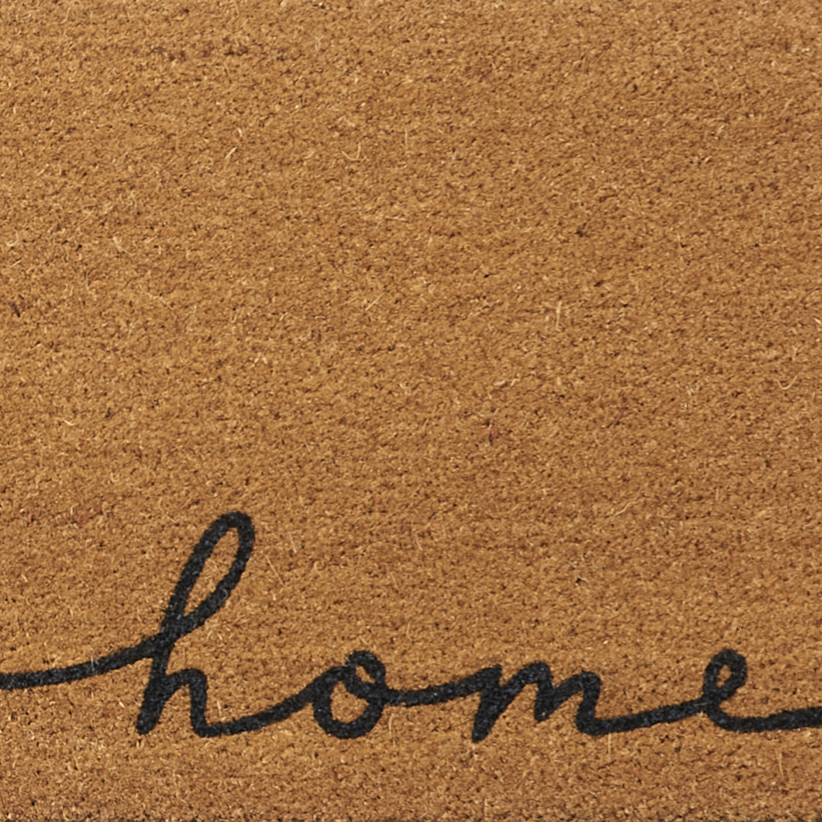 Home Line Art Doormat, texture close-up, alternate angle