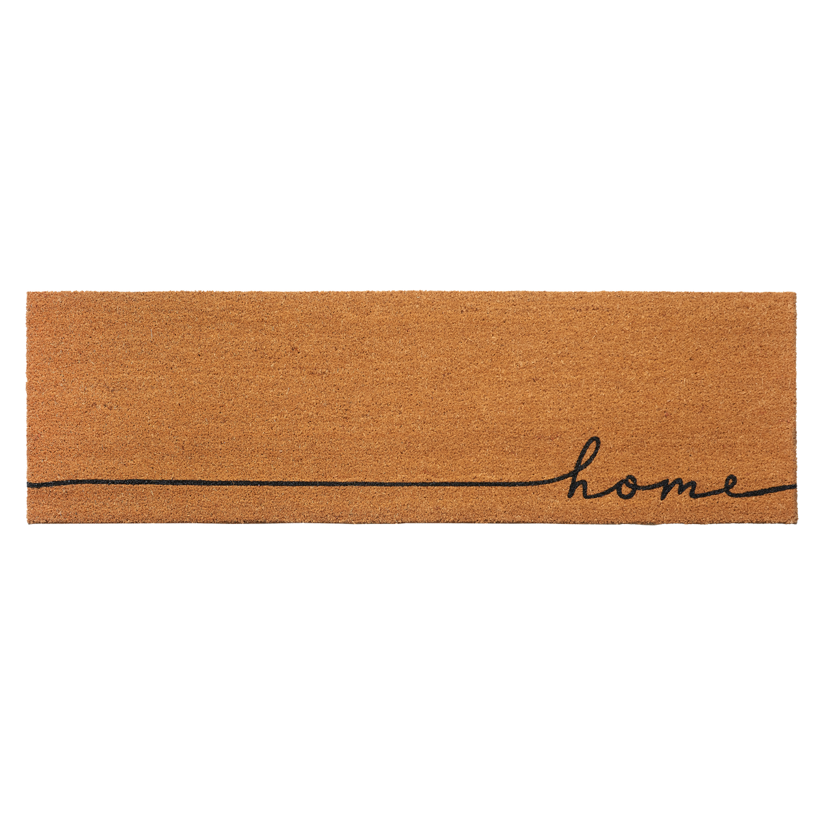 Home Line Art Doormat, flat product shot, detail close-up