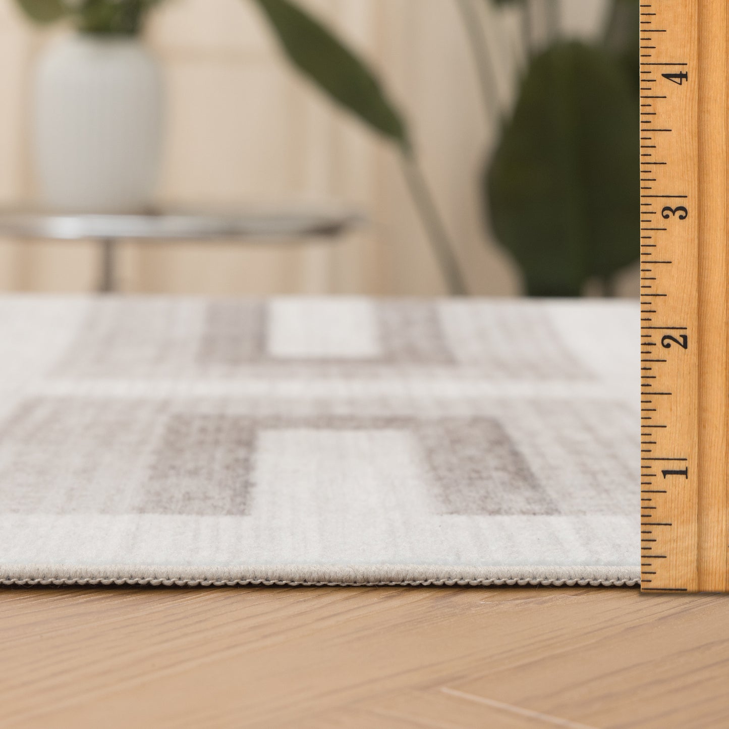 Remi Modern – Beige Machine Washable Rugs