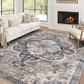 Brown Beige Ivory Area Rug, product view angle 17