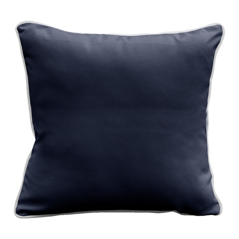 Navy with White Piping