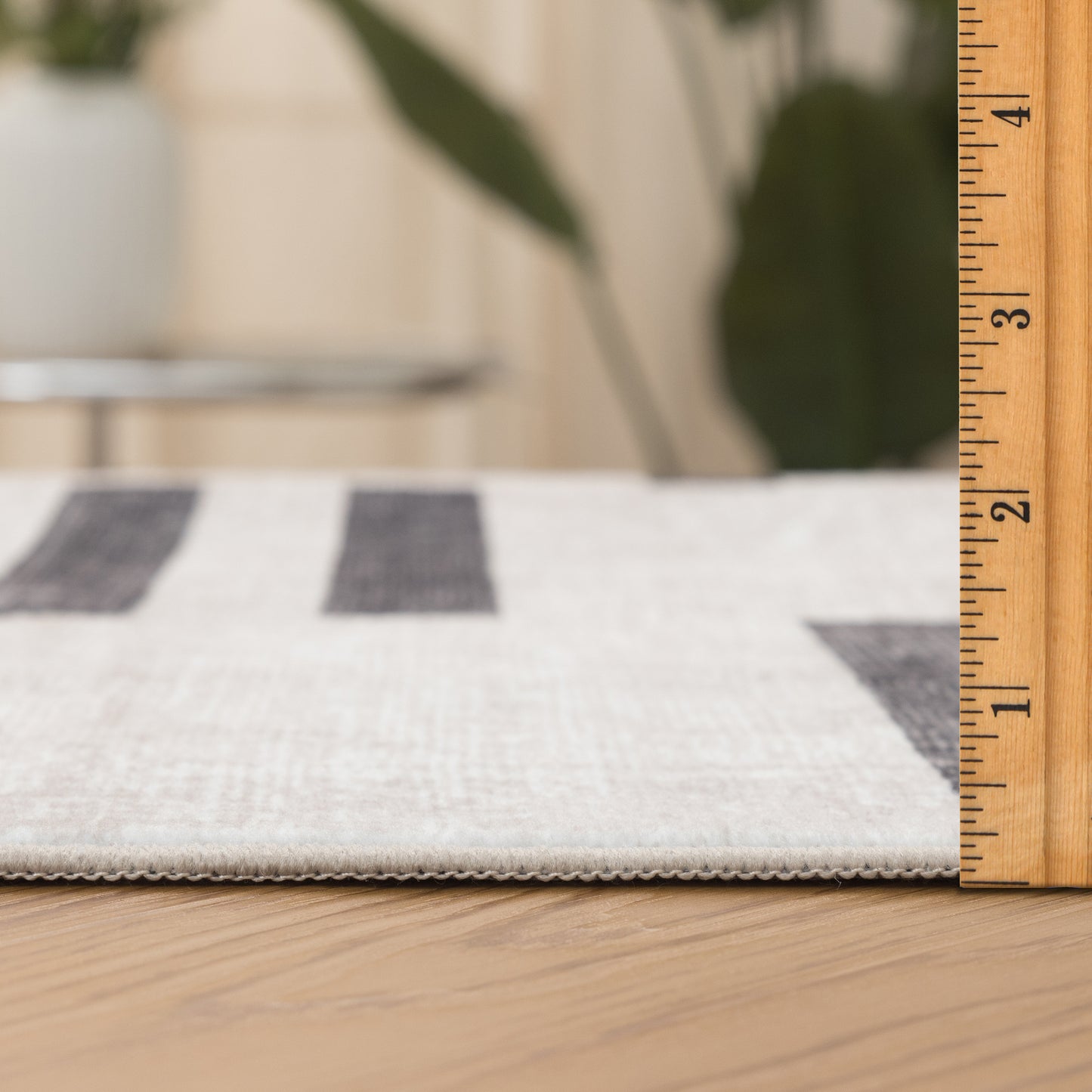 Loki Modern - Beige ReaLife Machine Washable Rugs