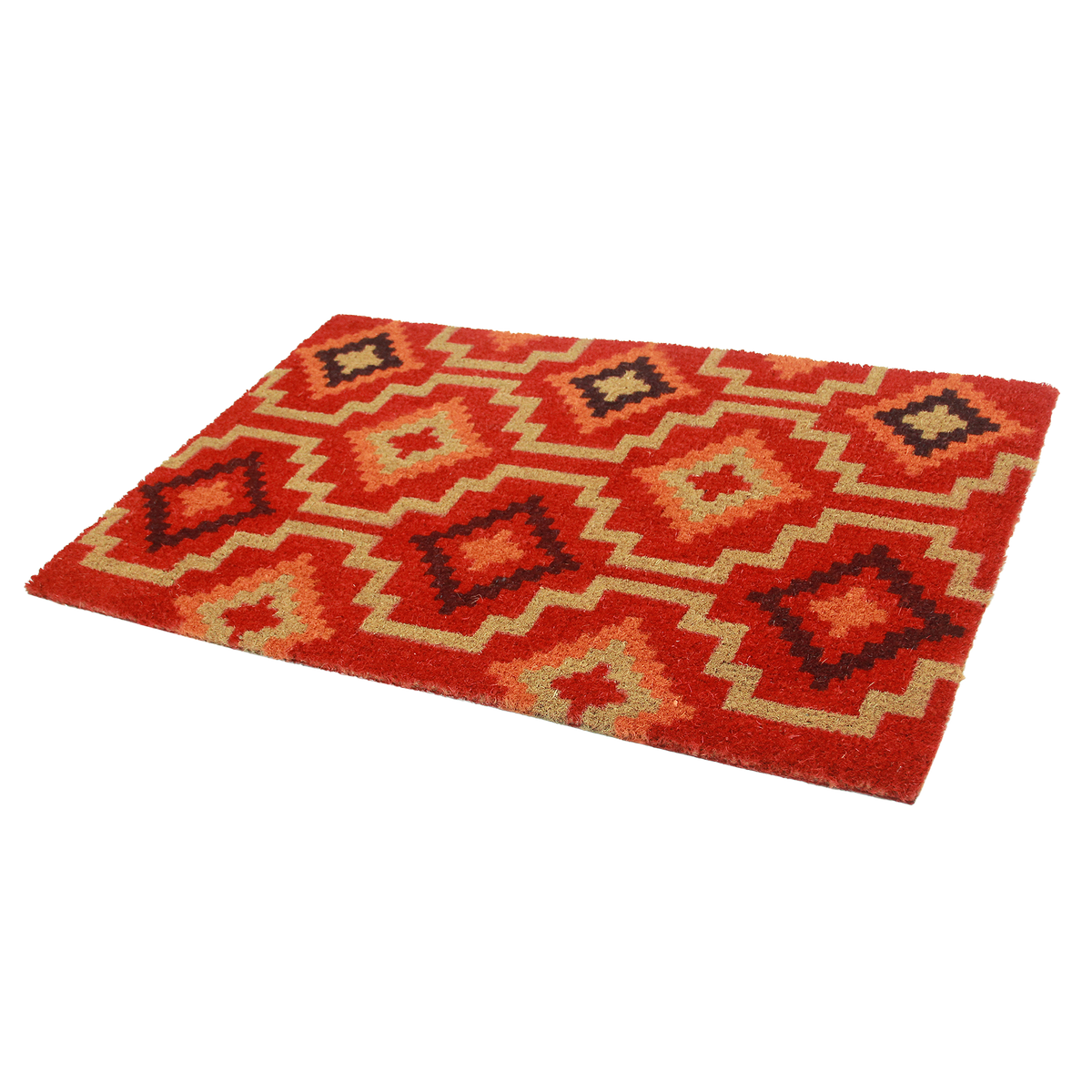 Lhasa Kilim Red Doormat, product view angle 10