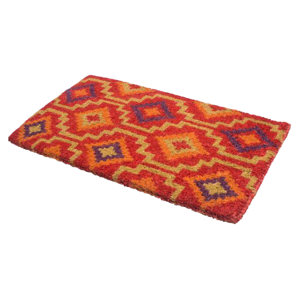 Lhasa Kilim Red Doormat, product view angle 22