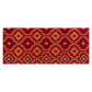 Lhasa Kilim Red Doormat, flat product shot in Lhasa Kilim Red