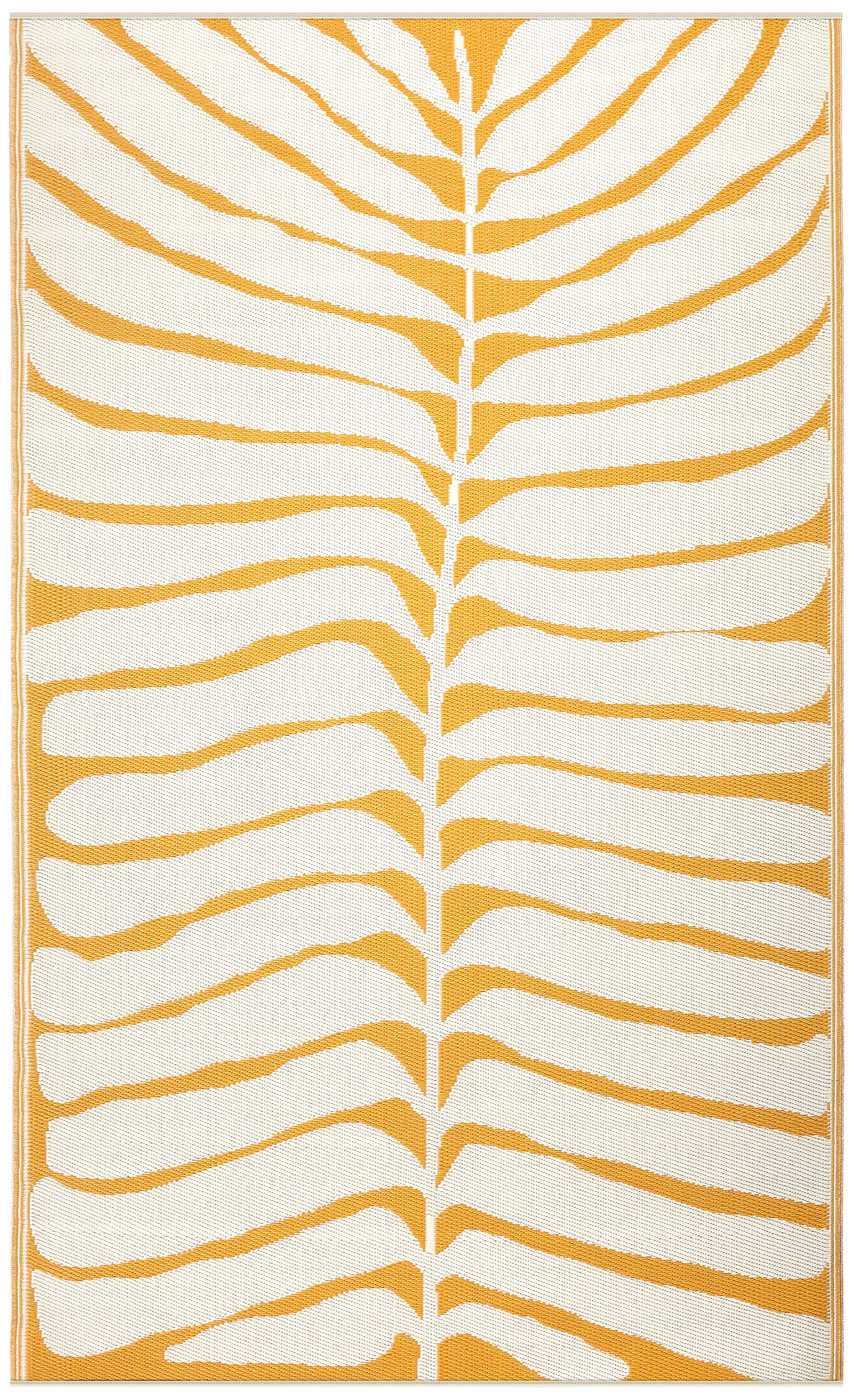 Honey Outdoor Rug, reverse flat product shot of full pattern