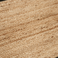 Black Indoor Rug, texture close-up, alternate angle