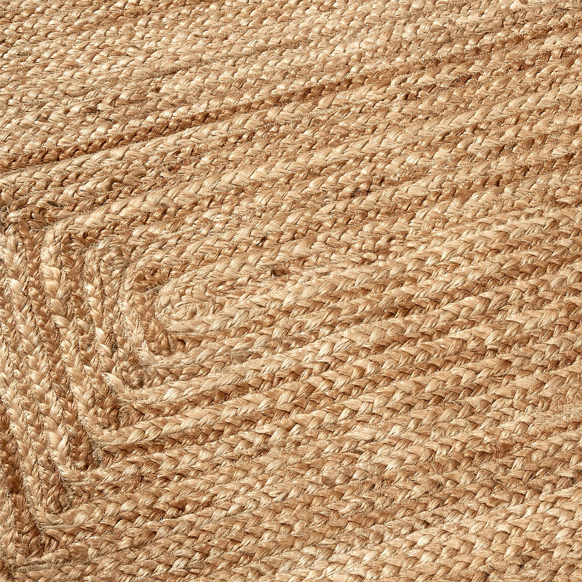 Natural Indoor Rug, texture close-up, alternate angle