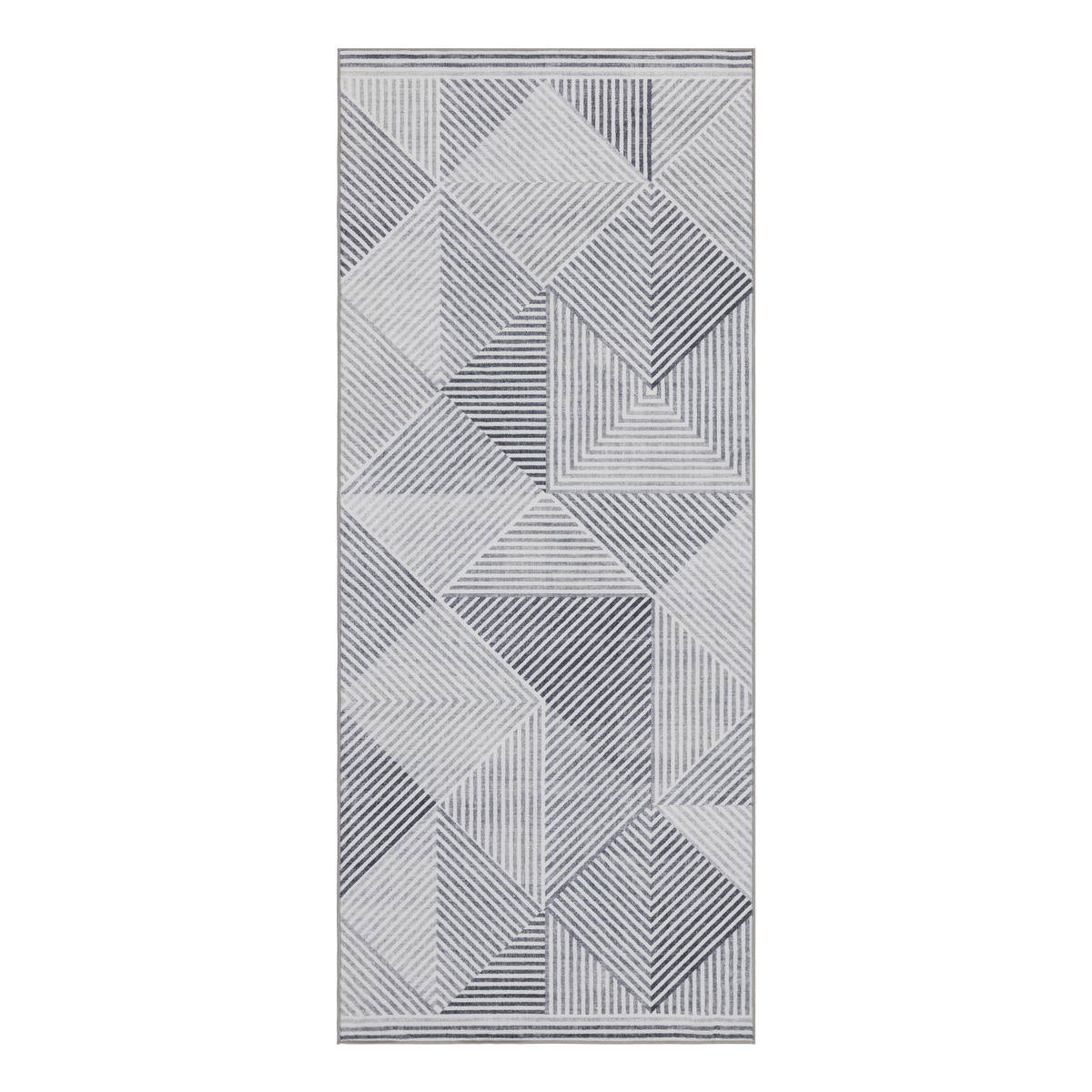 Gray Ivory Area Rug, product view angle 22