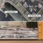 Brown Beige Ivory Area Rug, product view angle 20