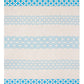 Riverway - Blue Reversible Cotton Throw Blanket 50" x 70"