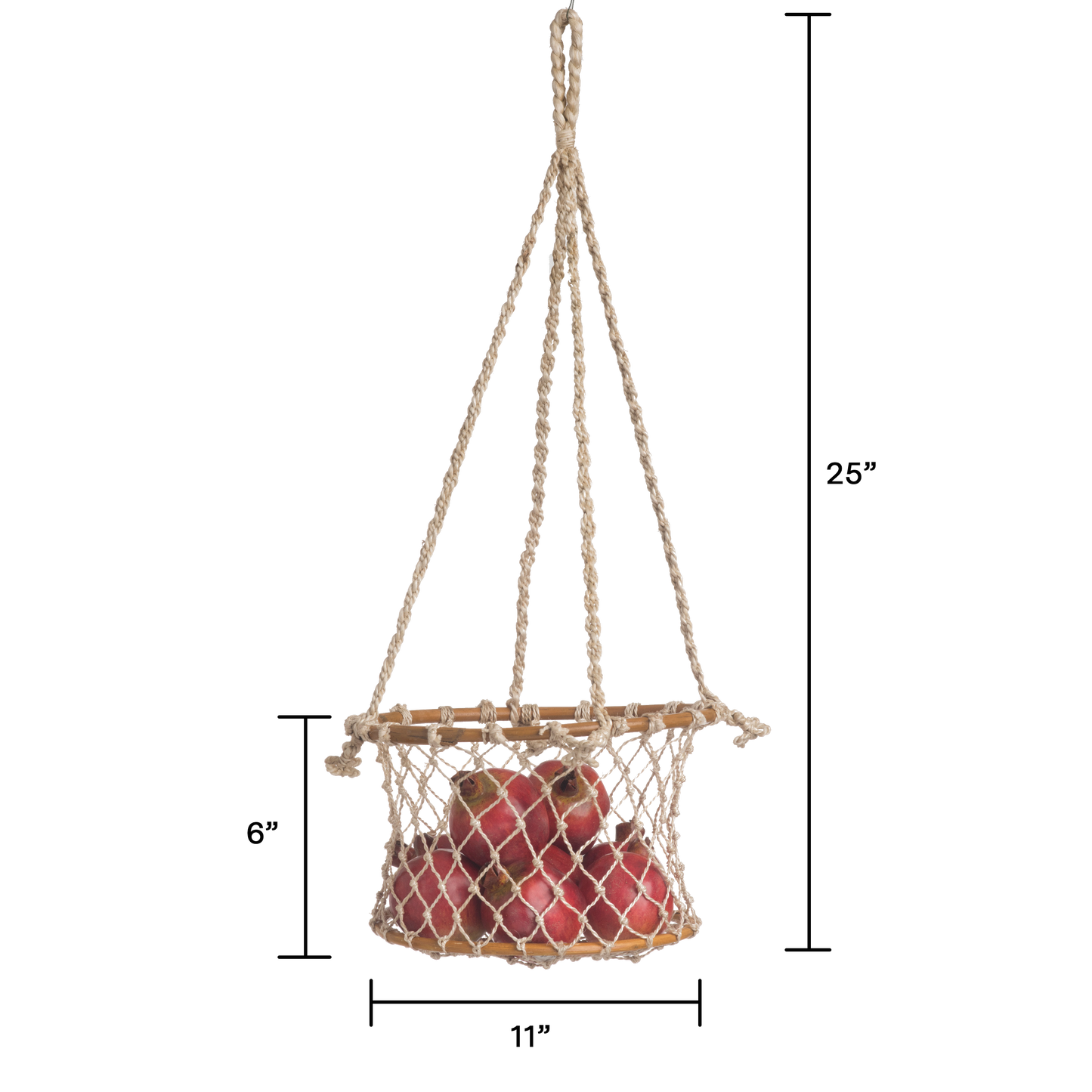 Prairie - Hanging Macrame Basket