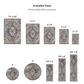 Brown Beige Ivory Area Rug, product view angle 25