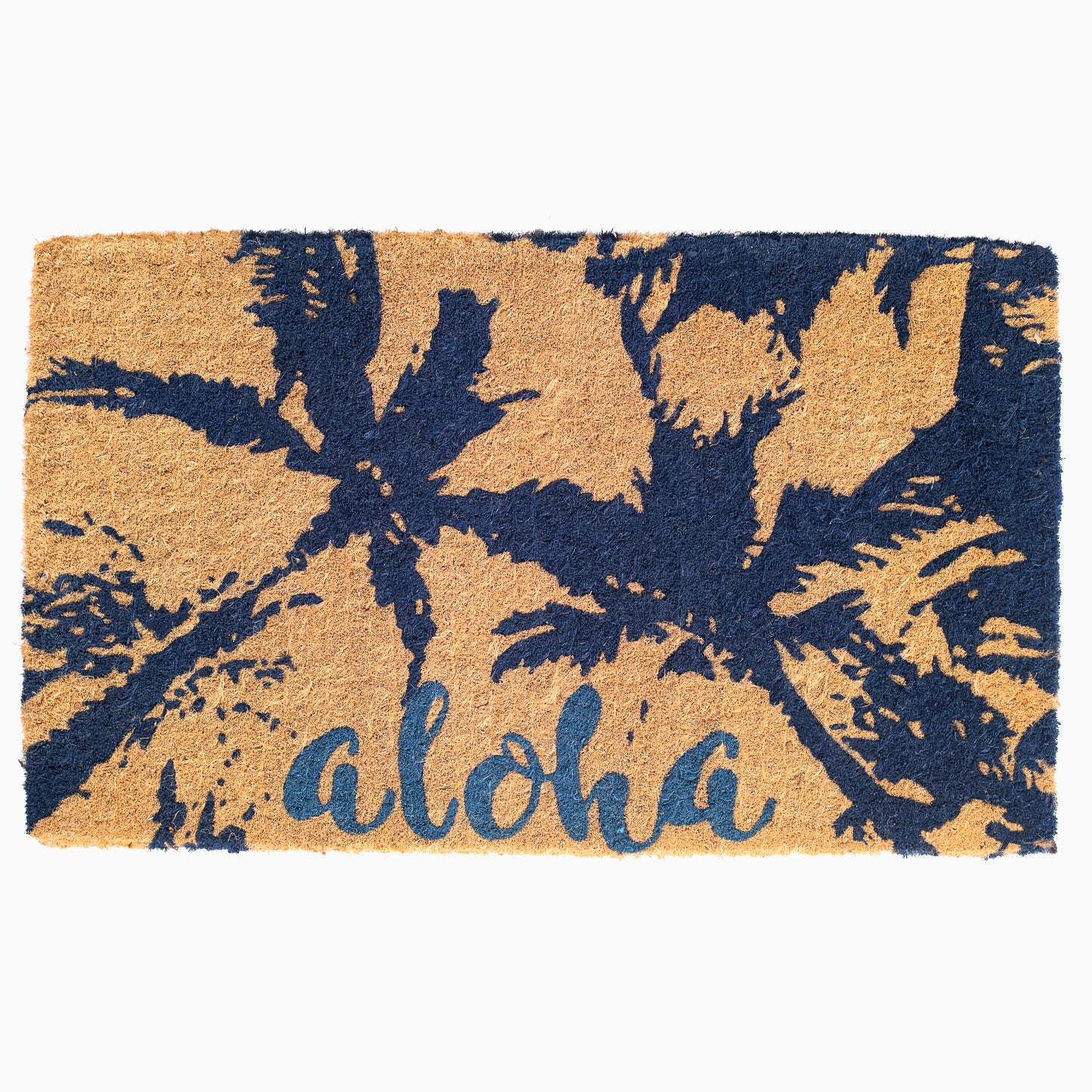 Aloha Doormat (18" x 30" Thick) Handwoven, Durable