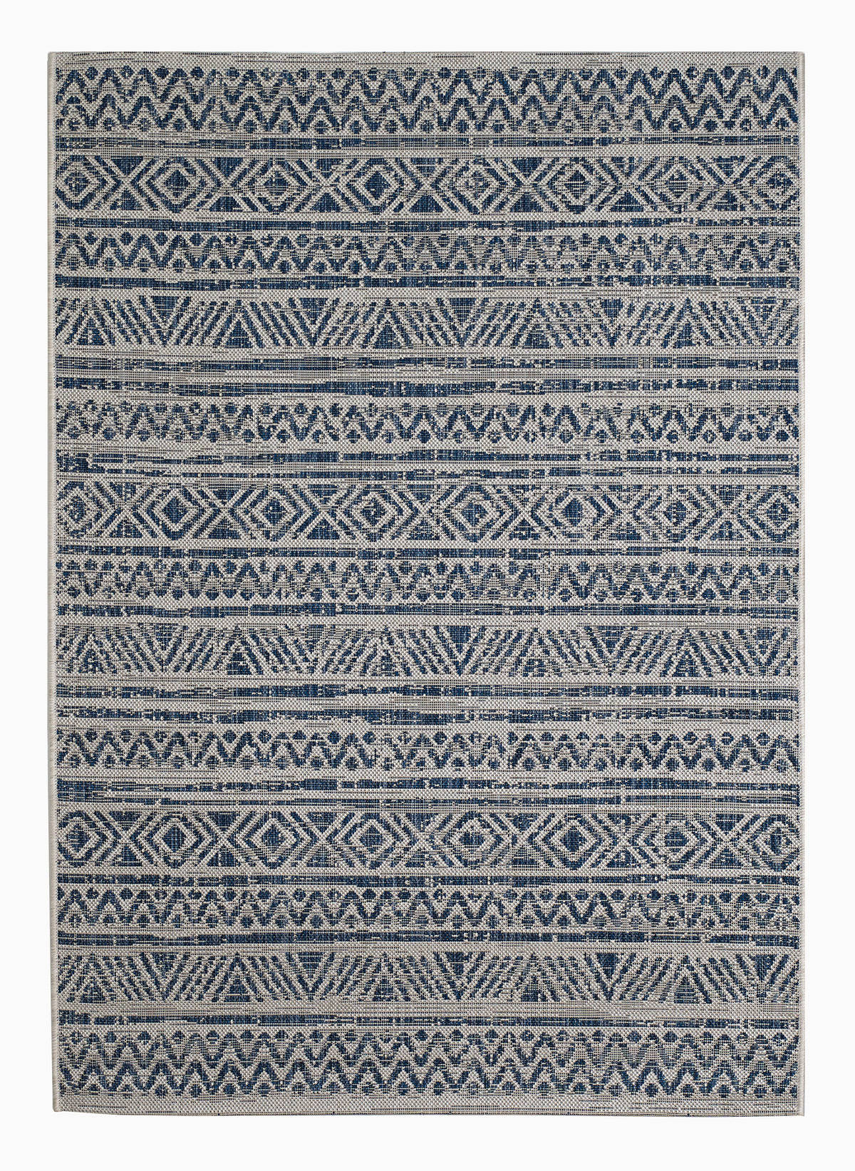 Blue Outdoor Rug, product view angle 2