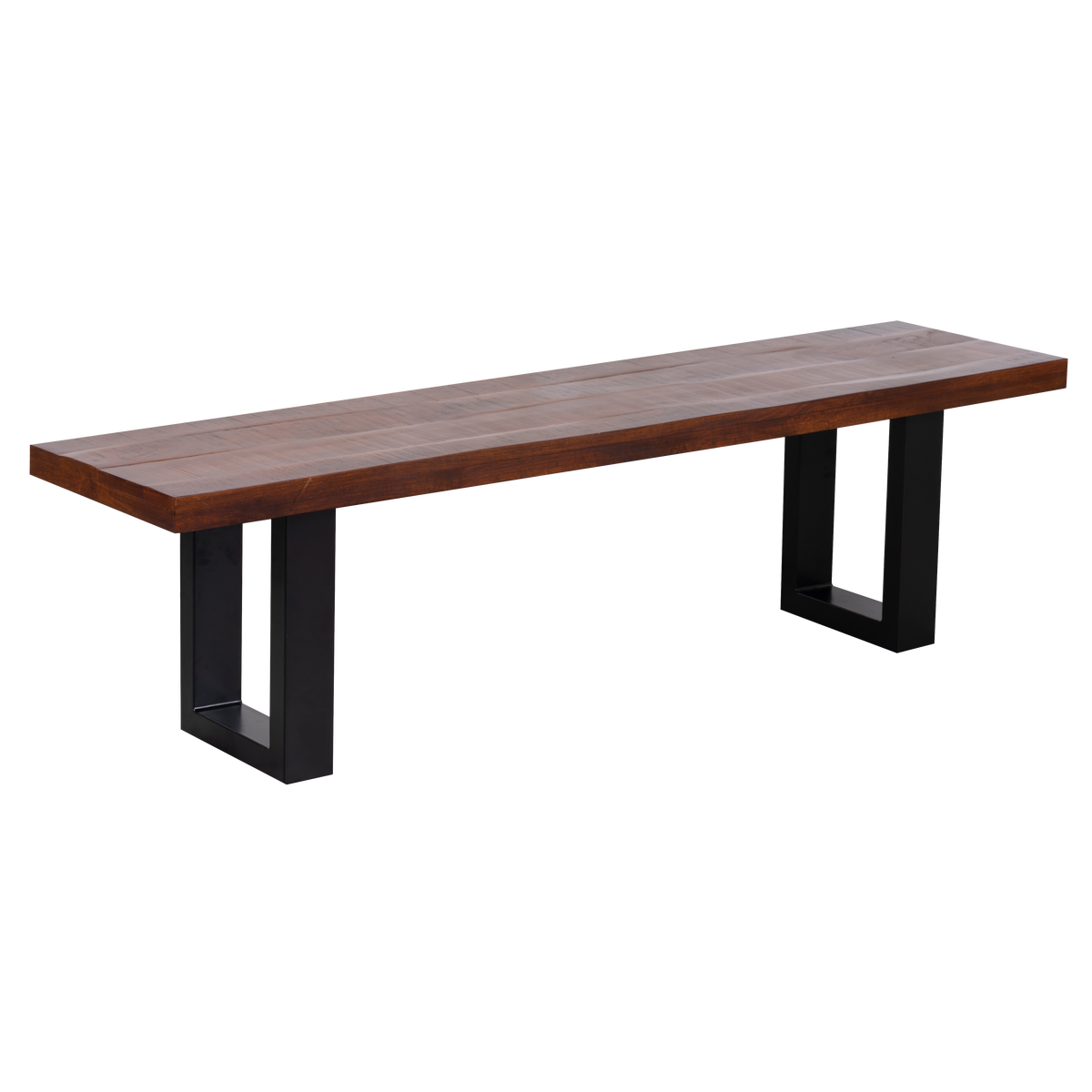 Walnut Bench, side-facing product view