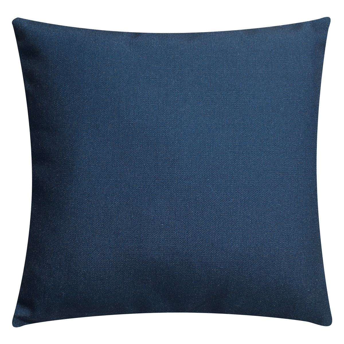 Blue Outdoor Pillow, reverse back view