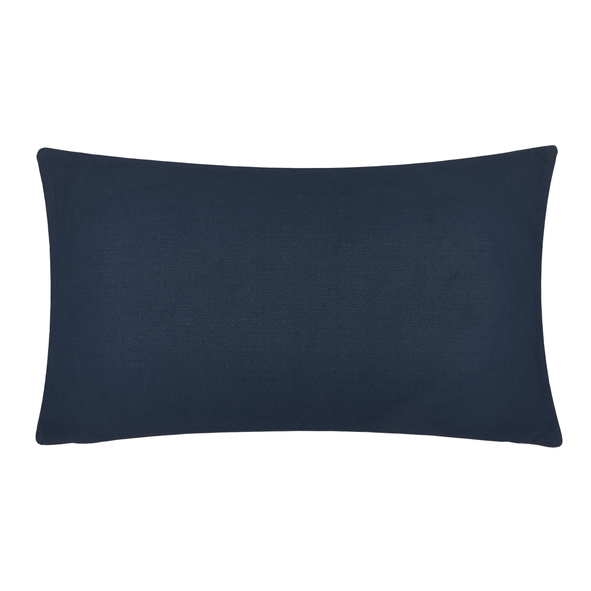 Blue Outdoor Pillow, reverse back view, alternate angle