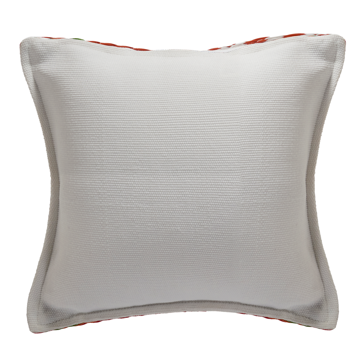 Bone Outdoor Pillow, reverse back view