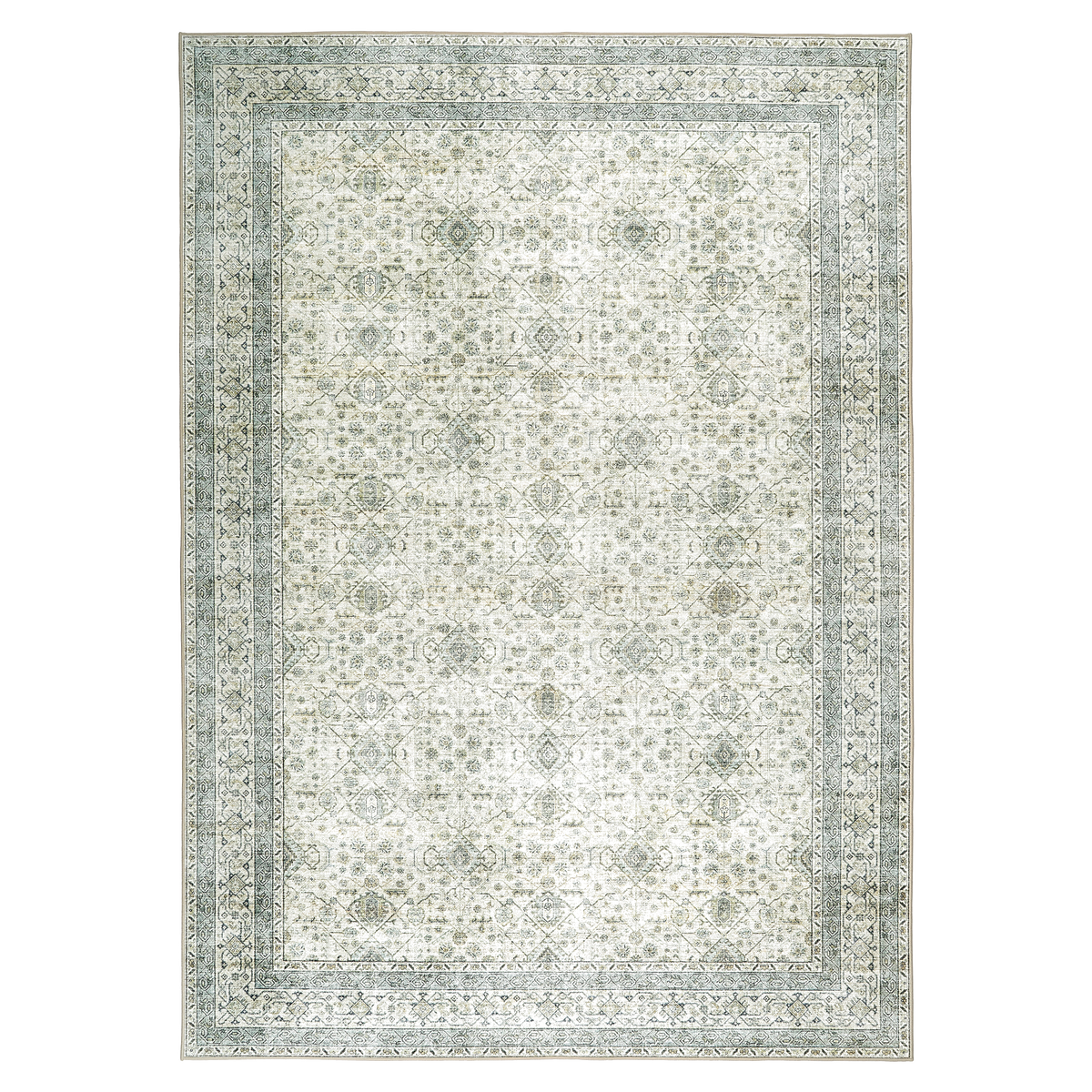 Green Area Rug, product view angle 2