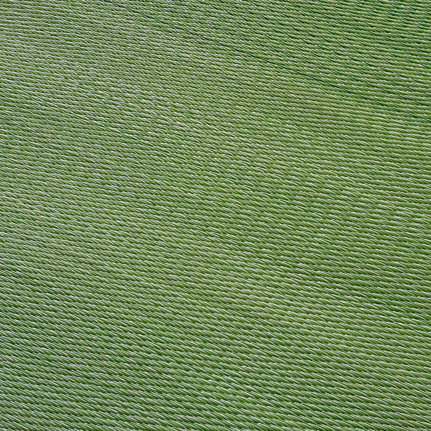 Teal Outdoor Rug, close-up of weave texture, Green tones