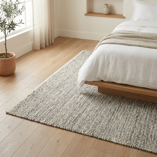 Natural Outdoor Rug, lifestyle patio scene