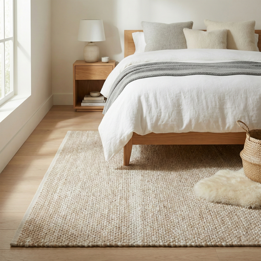 Sand Outdoor Rug, size view of rug laid flat 2.5x8