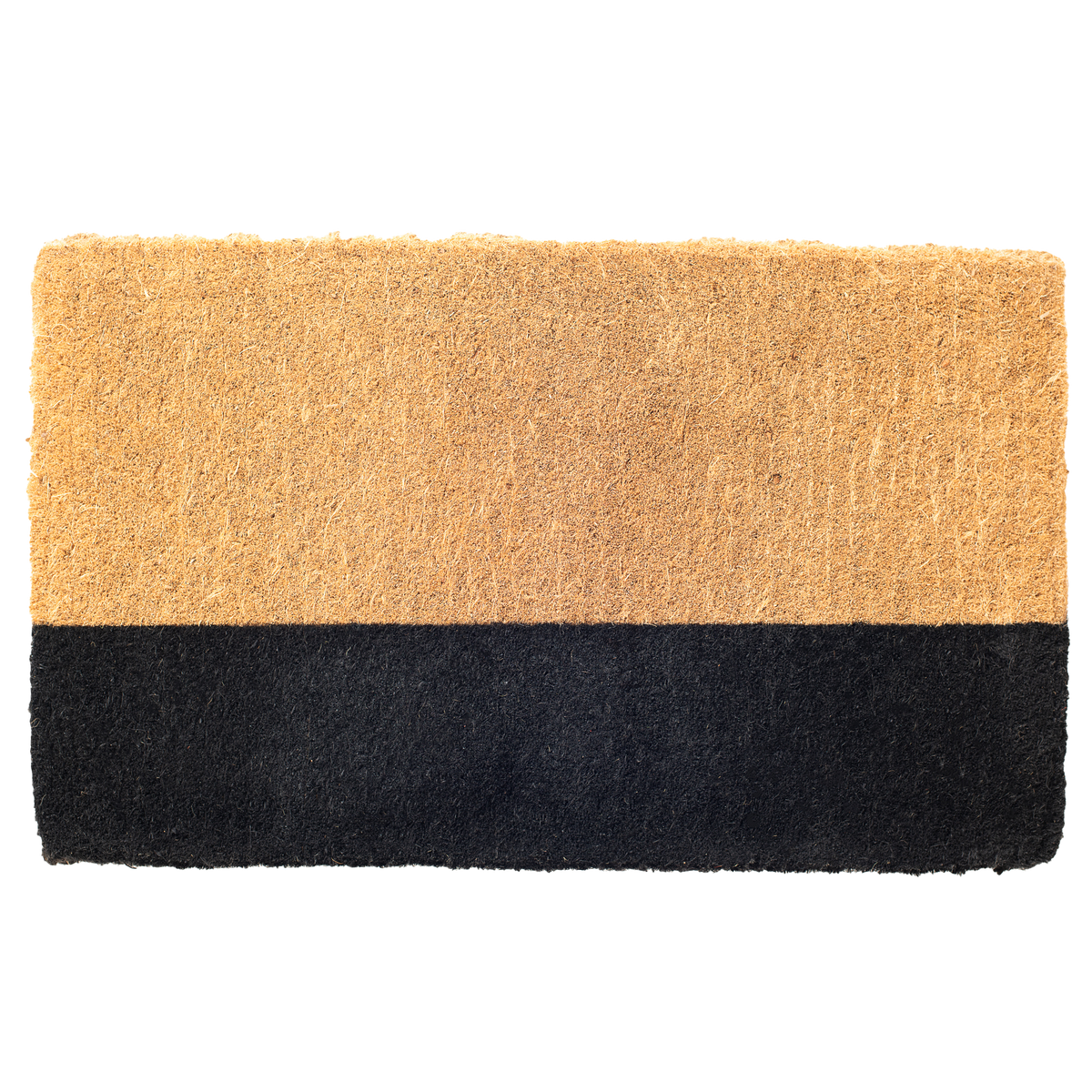 Black Belt Doormat, flat product shot, alternate angle