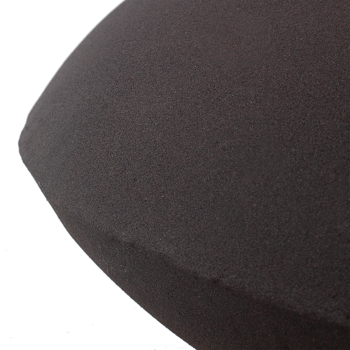 Mocha Charcoal Planter, texture close-up