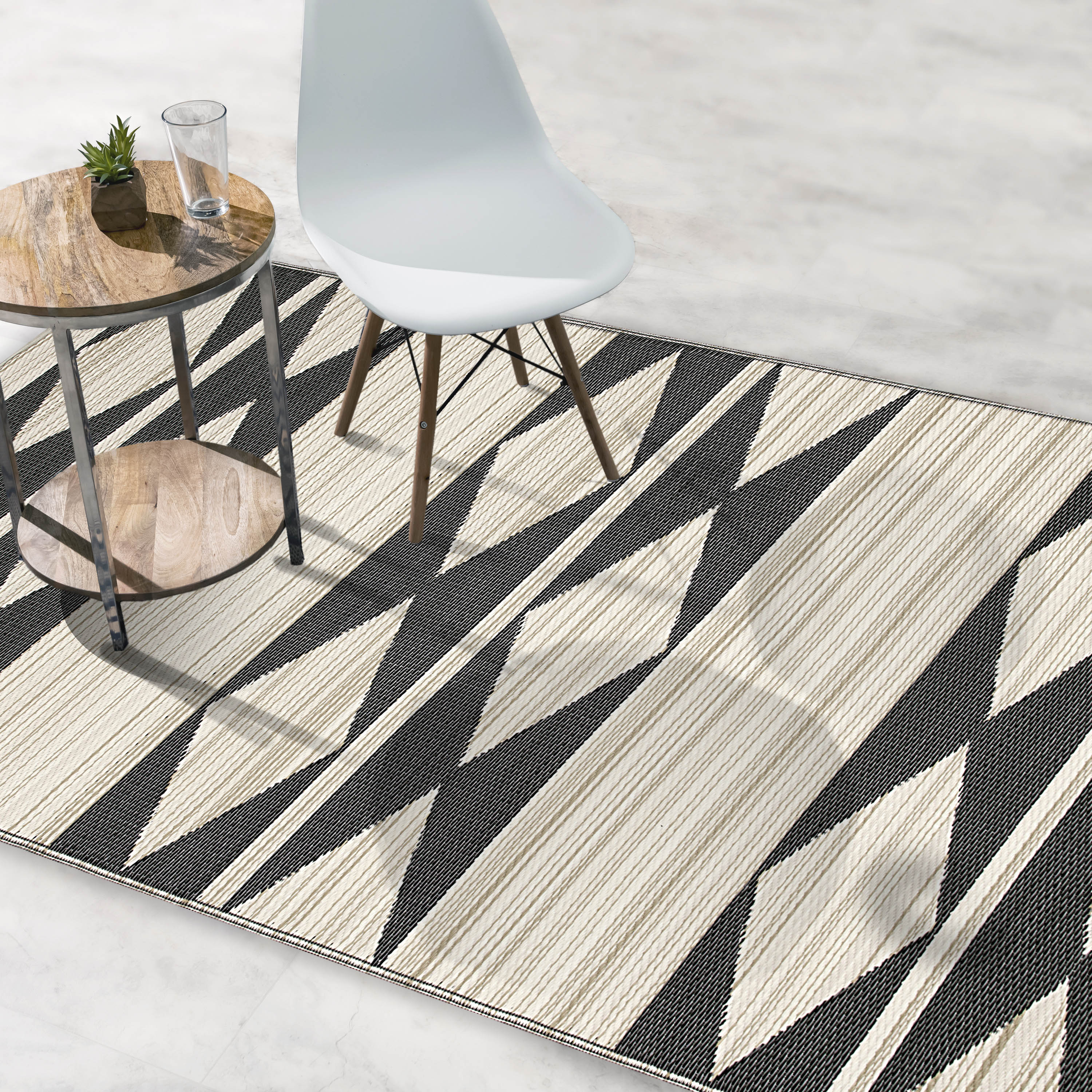 Polyester Plasticky Rug Buy Recycled Plastic Rugs Online | Fab Habitat Plastic Indoor/Outdoor Rugs
