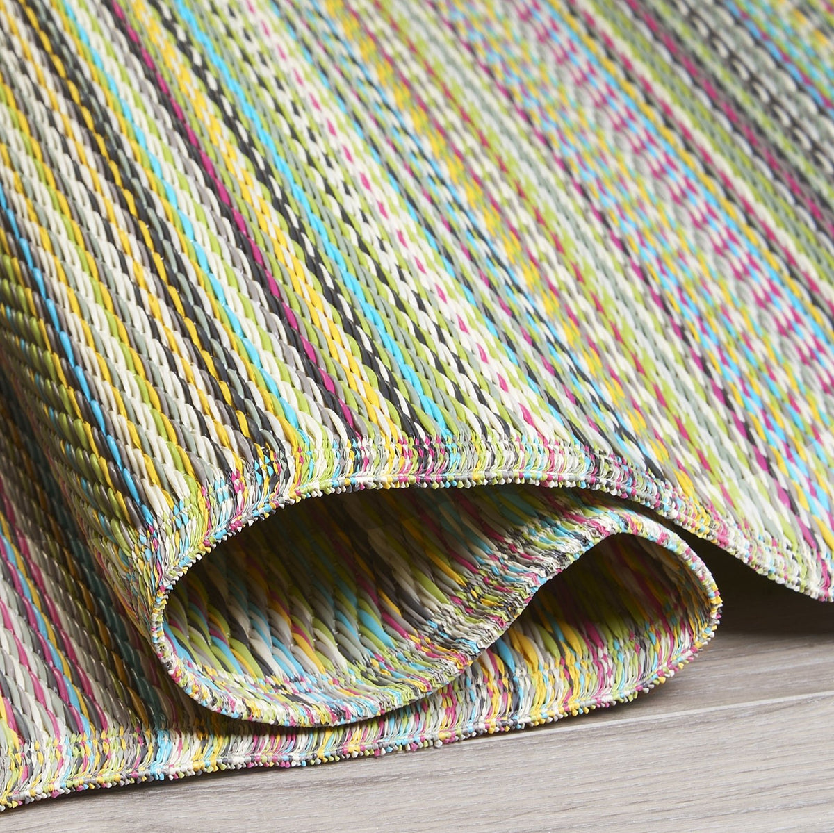 Candy Outdoor Rug, close-up of pile texture