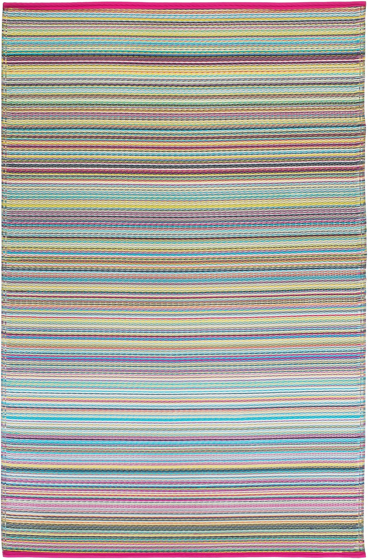 Candy Outdoor Rug, flat product shot of full pattern