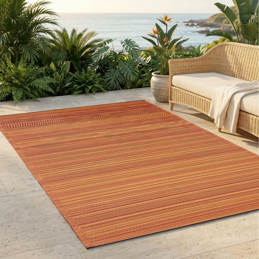 Turquoise Outdoor Rug, product view angle 62