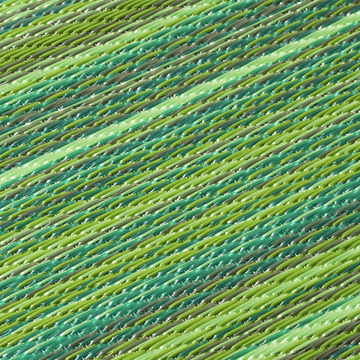 Green Outdoor Pillow, texture close-up, alternate angle