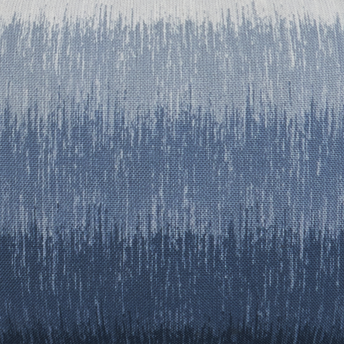 Blue Outdoor Pillow, texture close-up, alternate angle