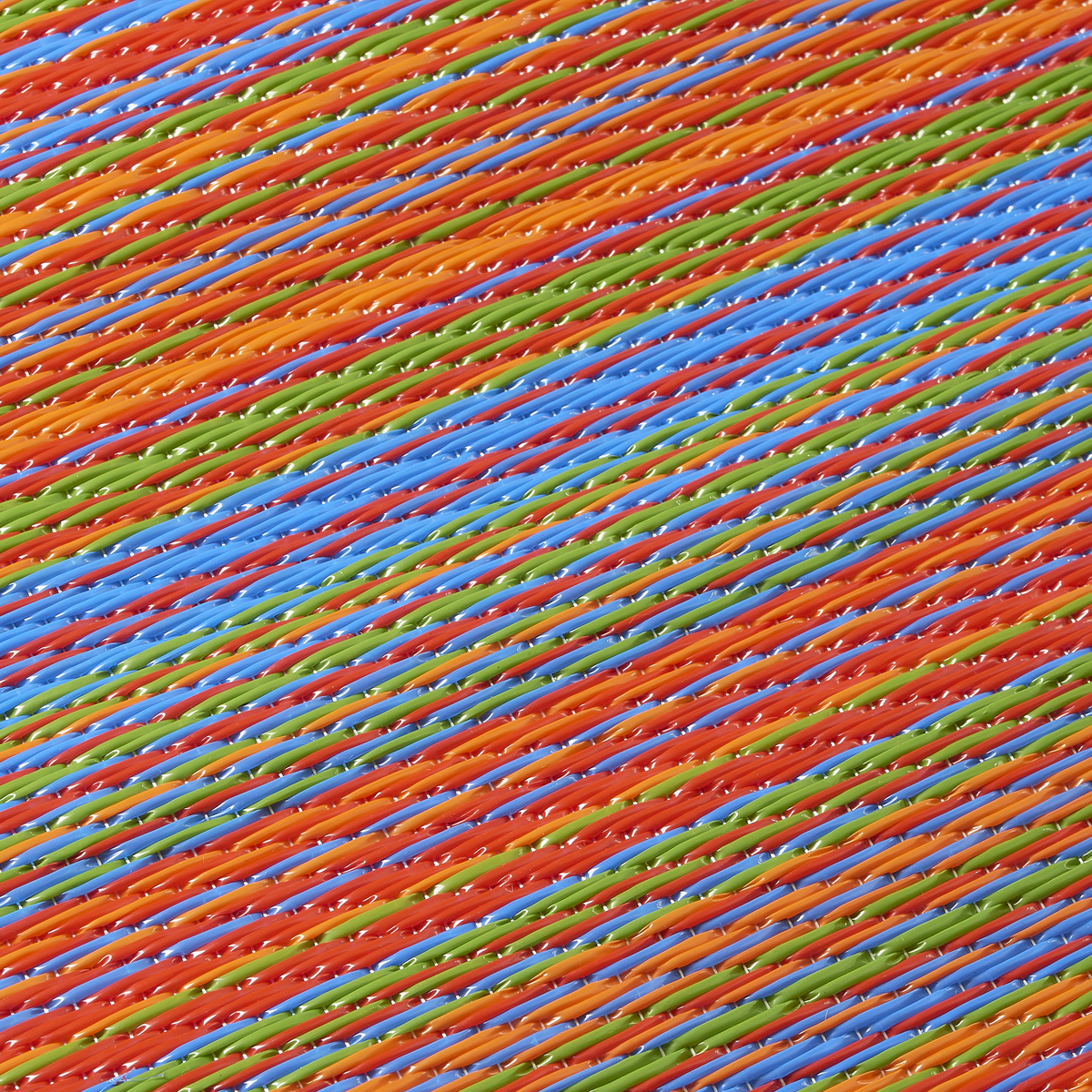 Multicolor Outdoor Pillow, texture close-up, alternate angle