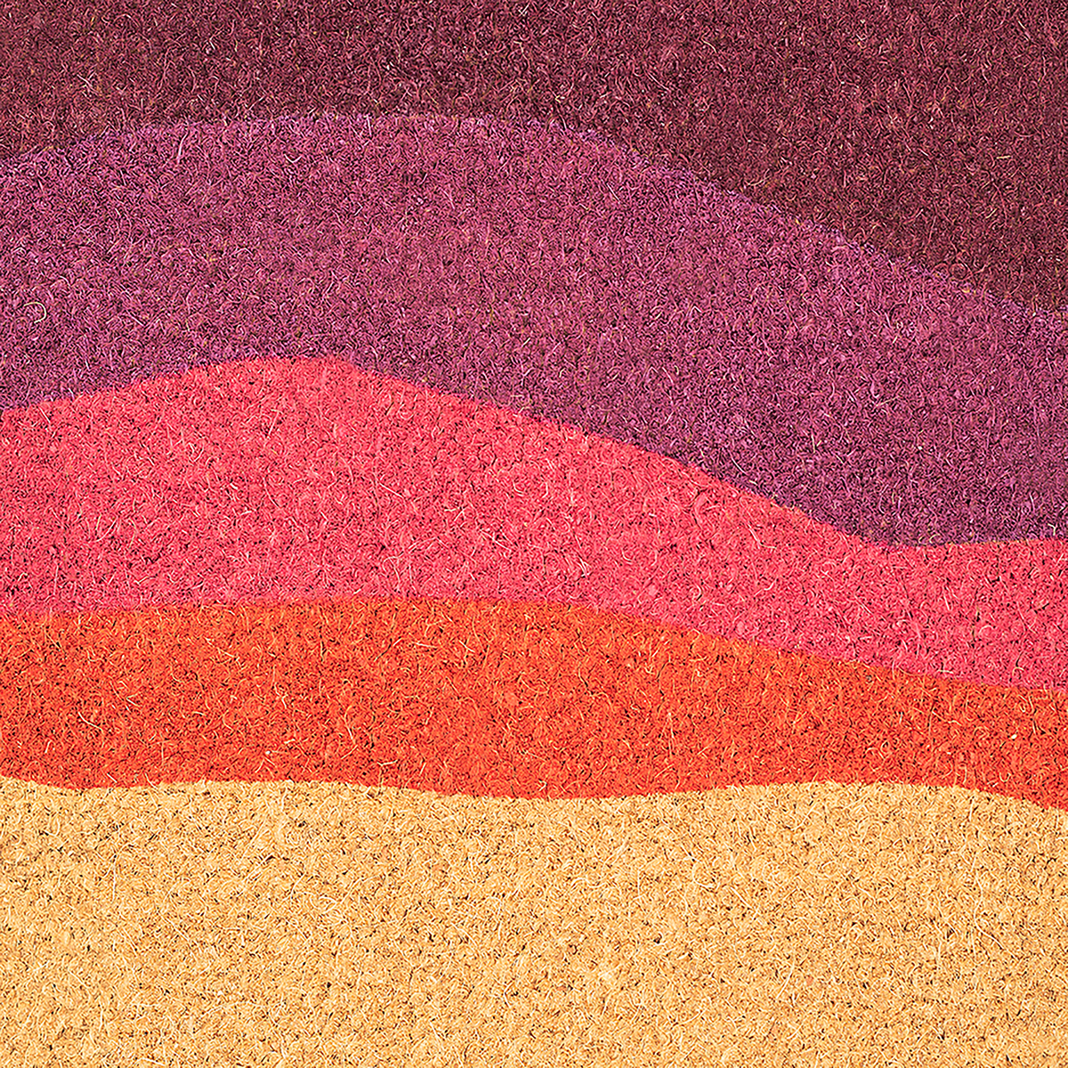 Shades of Dawn Doormat, texture close-up