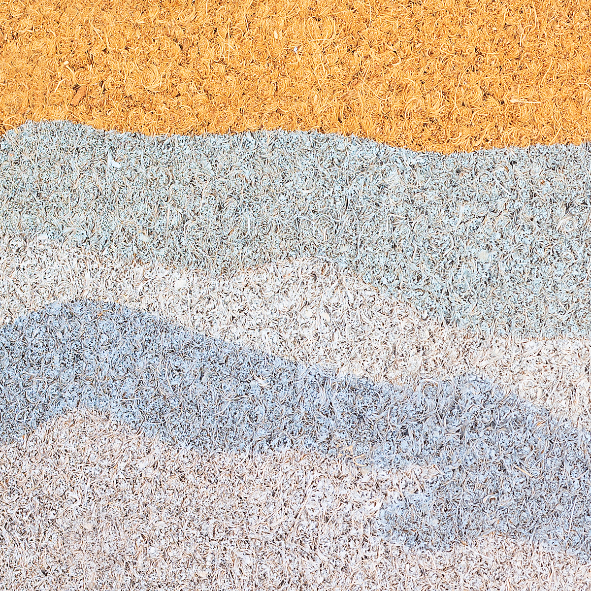 Shades of Sea Doormat, texture close-up, alternate angle