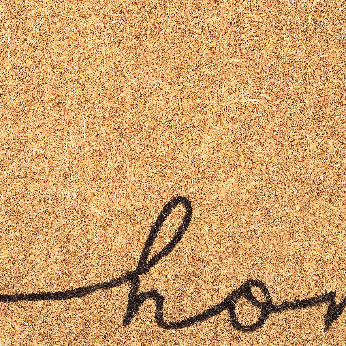 Home Line Art Doormat, texture close-up