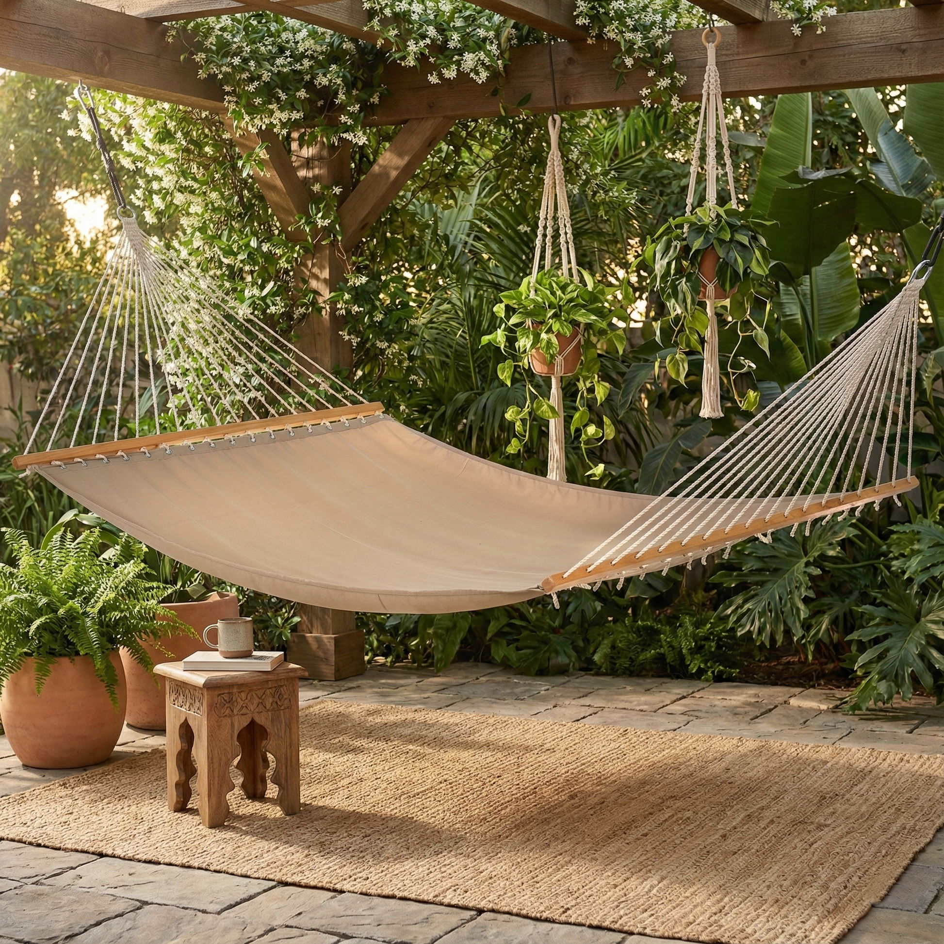 Fargo - Khaki Indoor/Outdoor Hammock (55