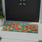 Field of Poppies - Red Multi Doormat Handwoven Durable
