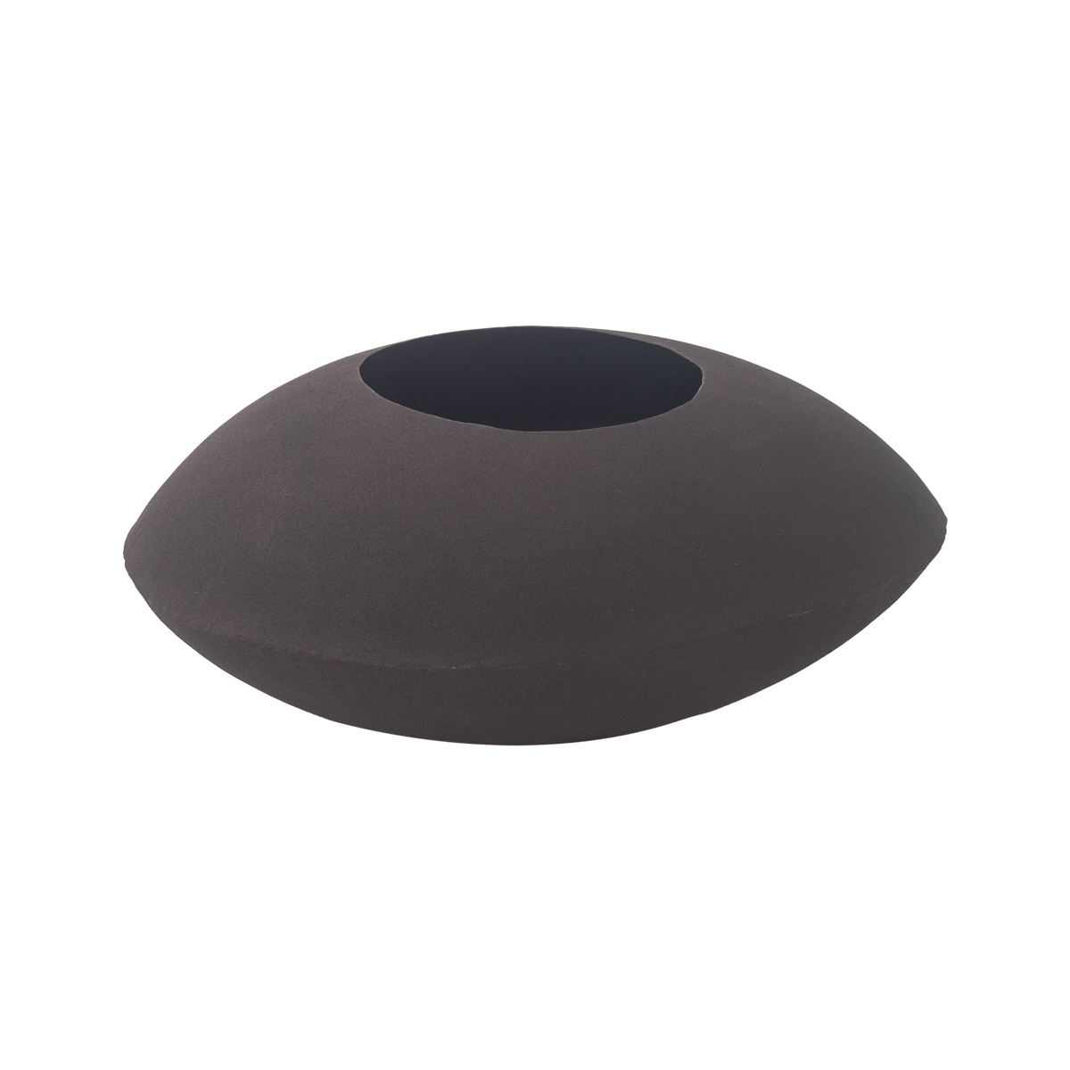 Mocha Charcoal Planter, flat product shot, second view