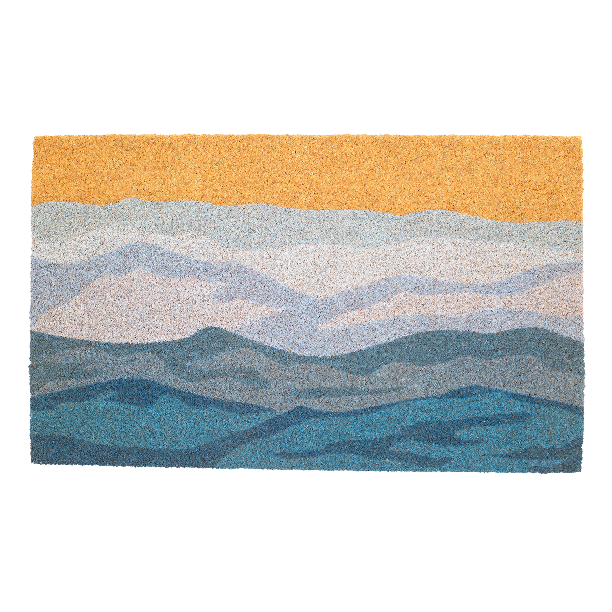 Shades of Sea Doormat, flat product shot, second view