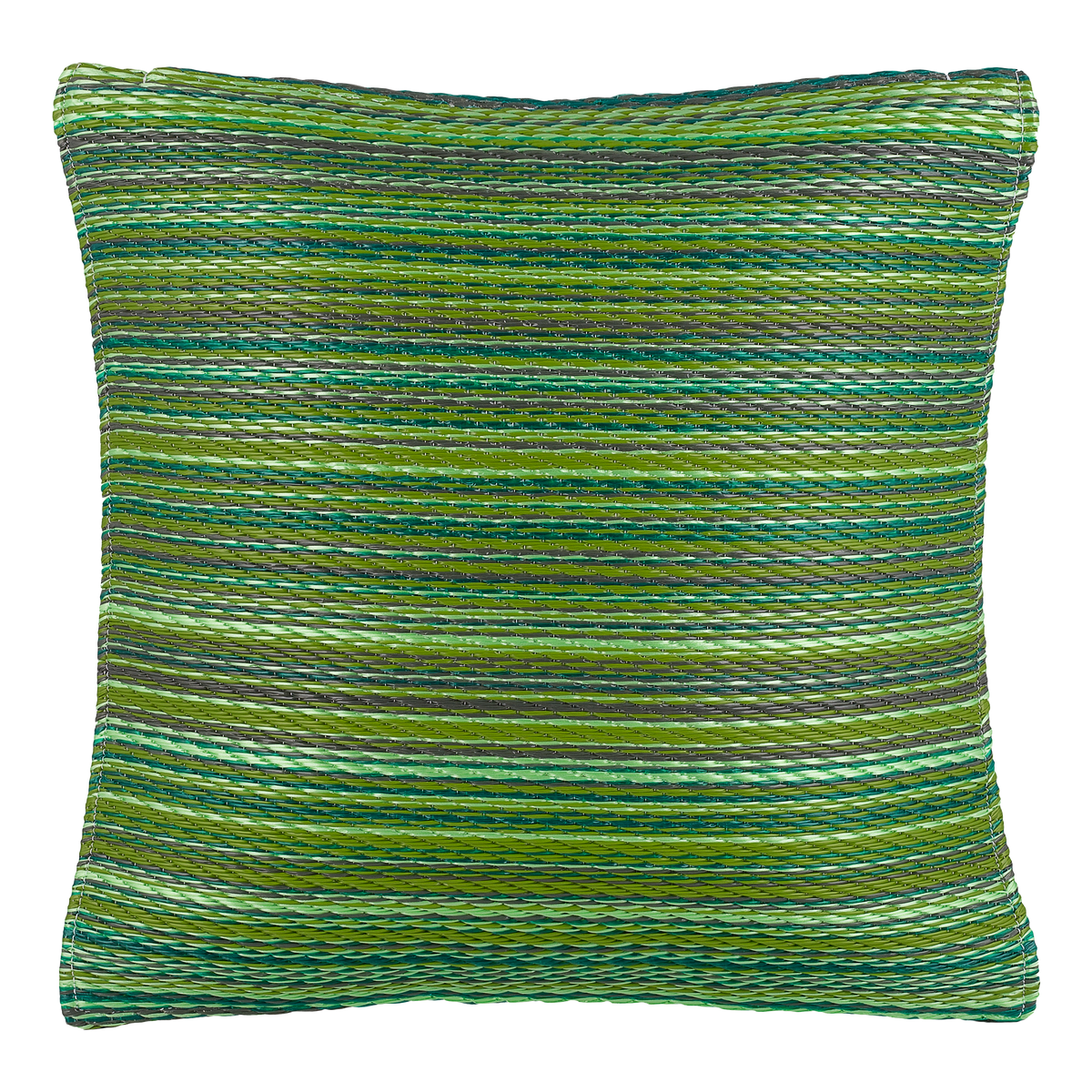 Green Outdoor Pillow, flat product shot, second view
