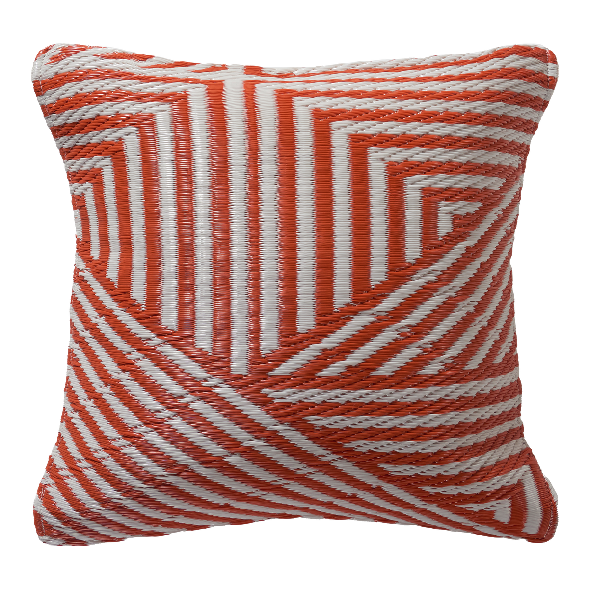 Bone Outdoor Pillow, flat product shot, alternate angle