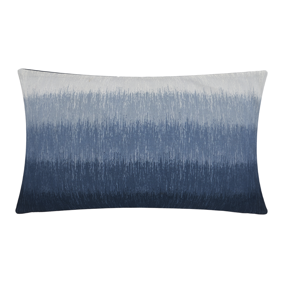 Blue Outdoor Pillow, lifestyle patio scene with pillow, Blue tones